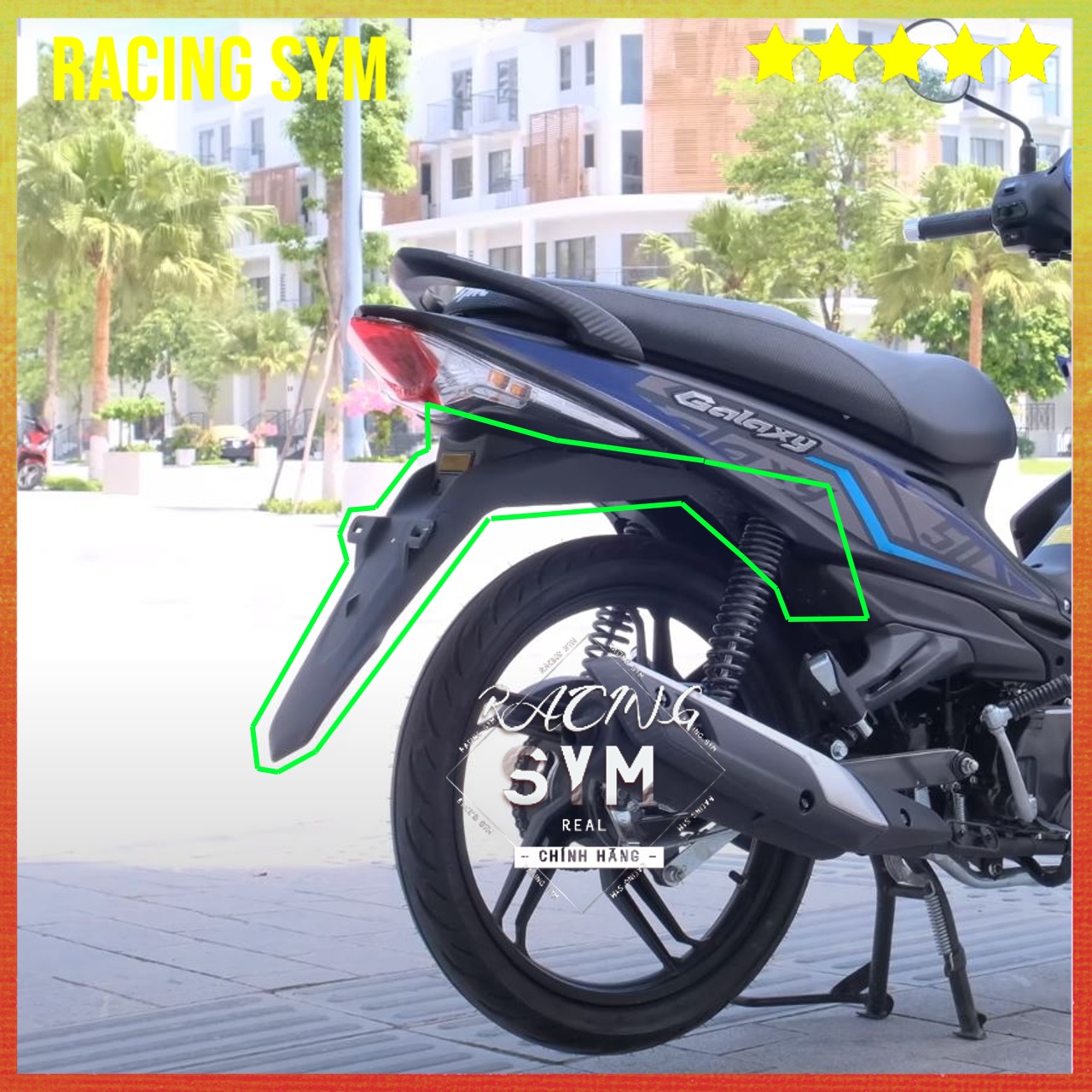 Dè sau Galaxy 50cc Chính Hãng SYM