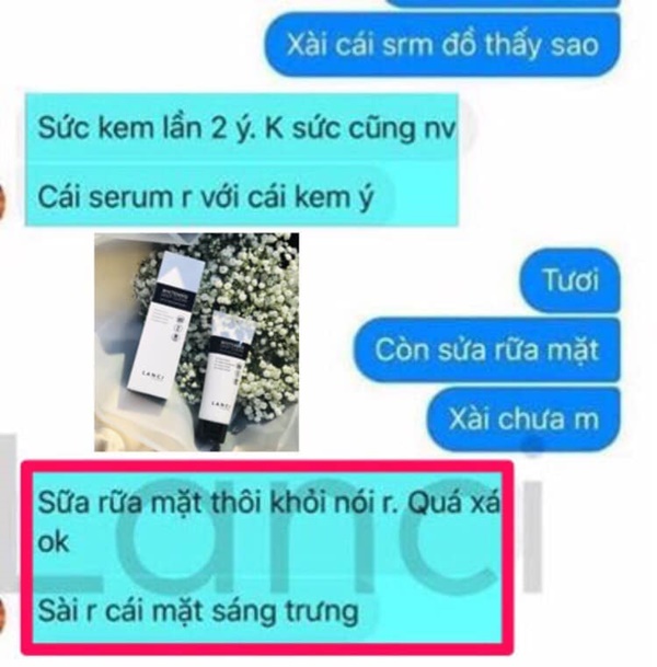 Sữa rửa mặt trắng da Lanci Whitening 100ml