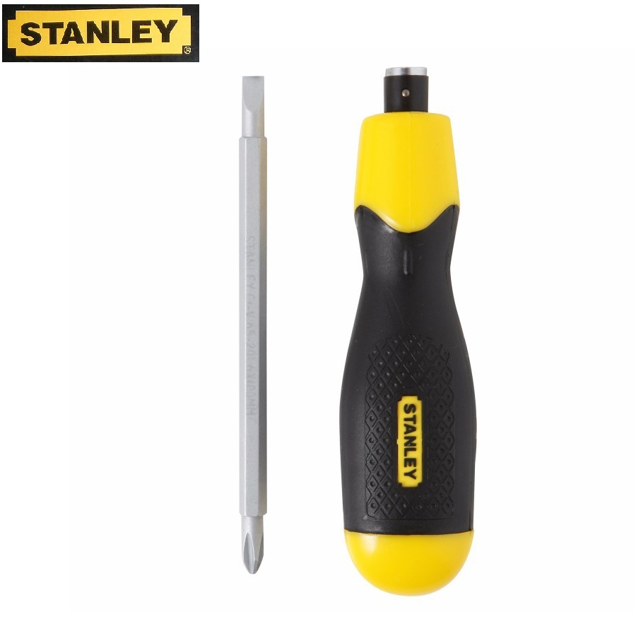 Bộ tua vít 2 cây trở đầu Stanley 65-201 (Đen vàng)