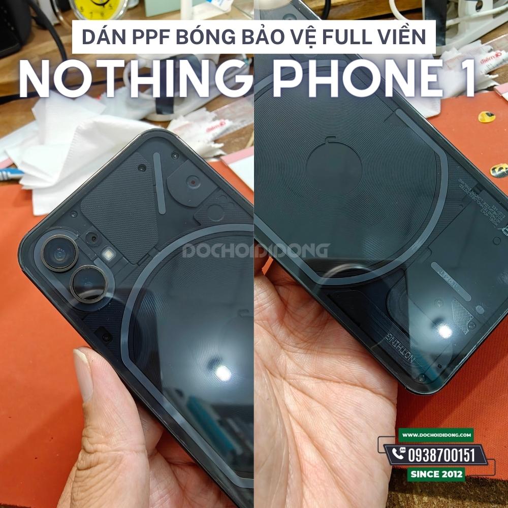 Miếng dán PPF Hydorgen Nothing Phone 1 trong, nhám, đổi màu cao cấp