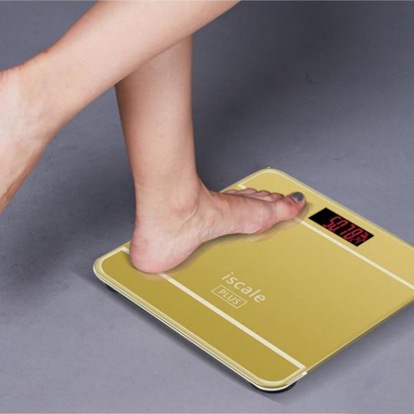 Cân sức khỏe điện tử vuông iscale 180kg cân đúng chuẩn loại cao cấp