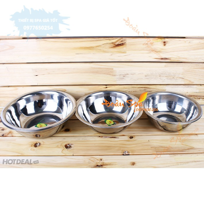 Bát đựng nước cho spa bằng inox