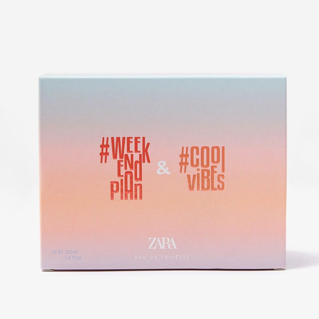 [HCM]SET NƯỚC HOA CHO BÉ GÁI ZARA  WEEKEND PLAN + COOL VIBES EDT 100 ML (3.4 FL. OZ)
