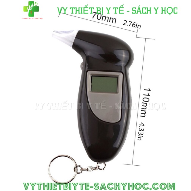 Máy Đo Nồng Độ Cồn Mini Bỏ Túi - Đen