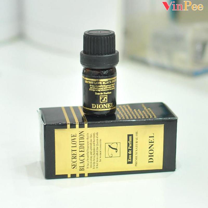 Nước hoa vùng kín Dionel Secret Love Black Edition Eau de Parfum Premium Natural Oil 5ml