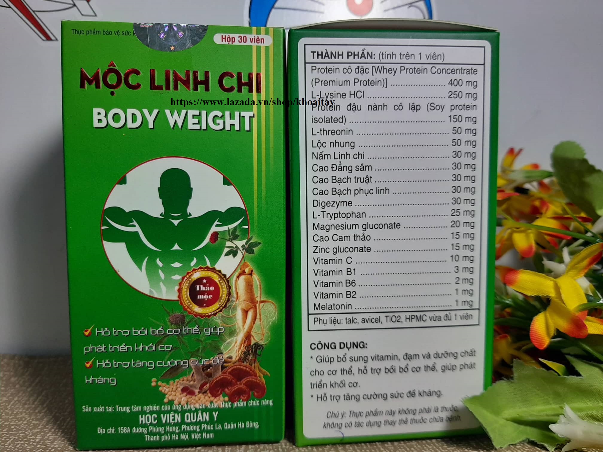 Giúp Tăng Cân Mộc Linh Chi [HVQY]