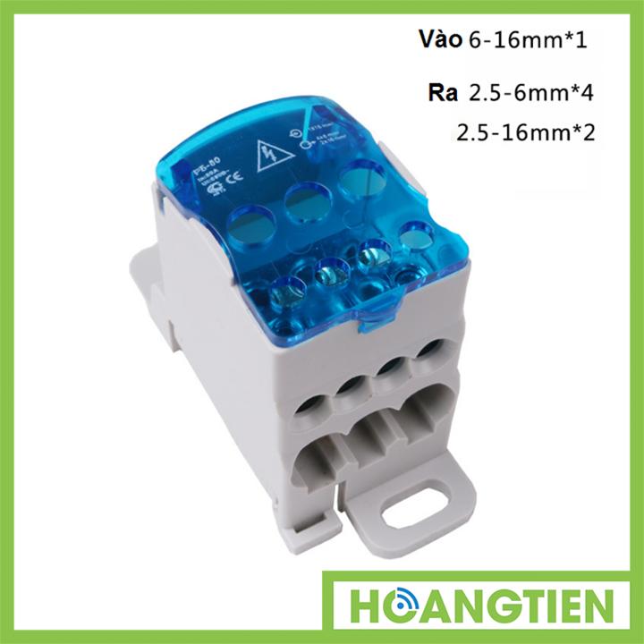 [HCM]Cầu đấu chia nhỏ dây điện 80A KK-80A