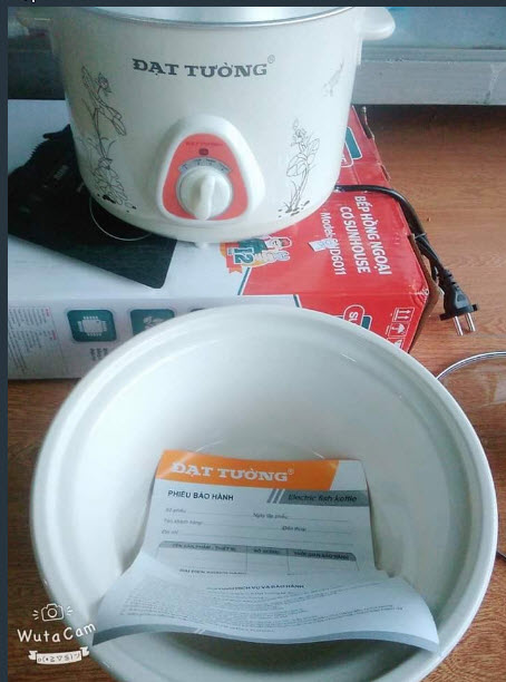 Nồi hầm cháo kho cá Đạt Tường bé - hầm 1.5L - KCDT15