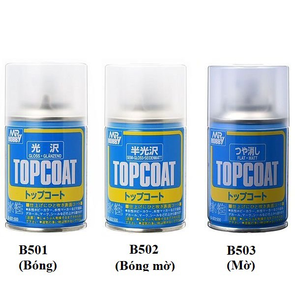 [Hoàn Tiền 10%]Topcoat sơn phủ bảo vệ mô hình cao cấp