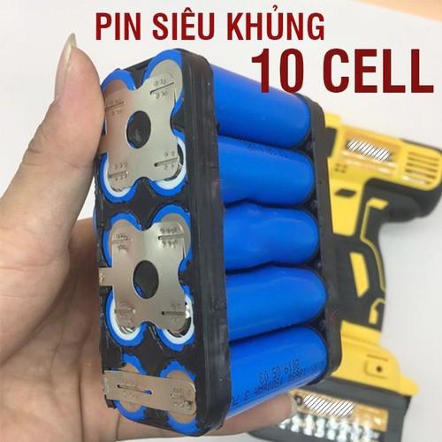 Máy siết bulong-máy bắn vít pin 10cell