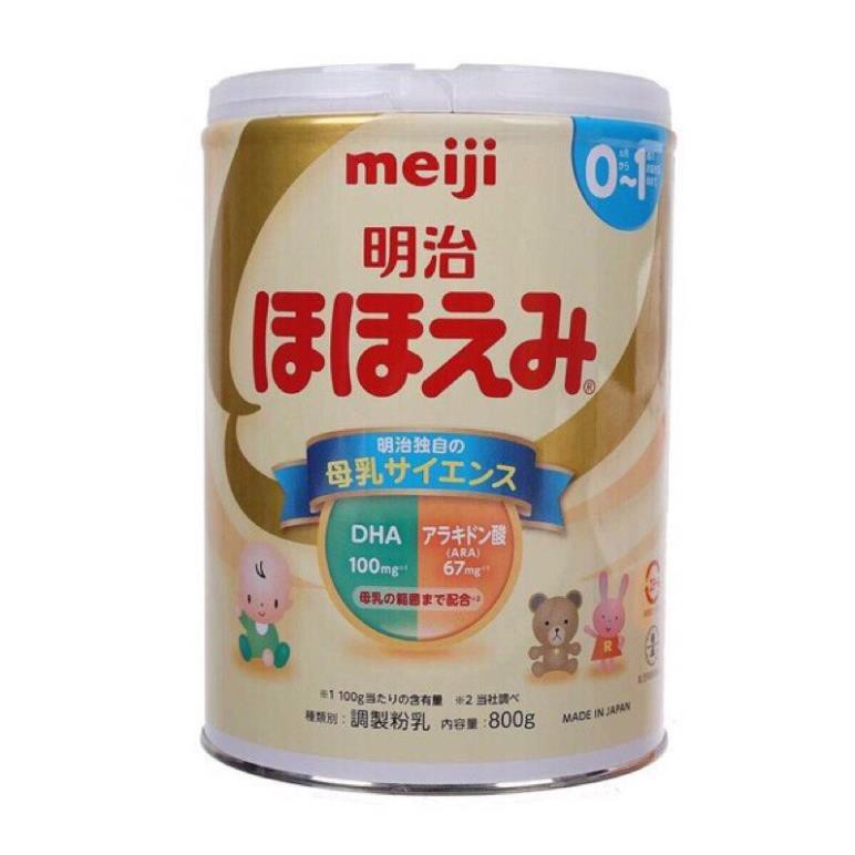 Sữa Bột Meiji Lon Số 0 Loại 800g