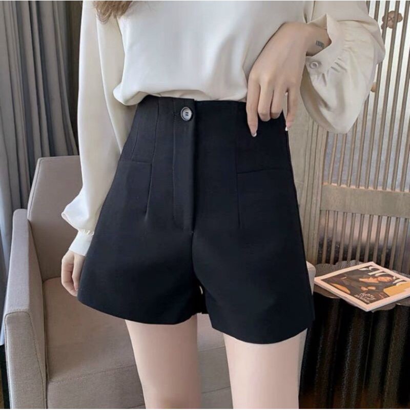 [HCM]Quần tuyết mưa lưng cao phối nút