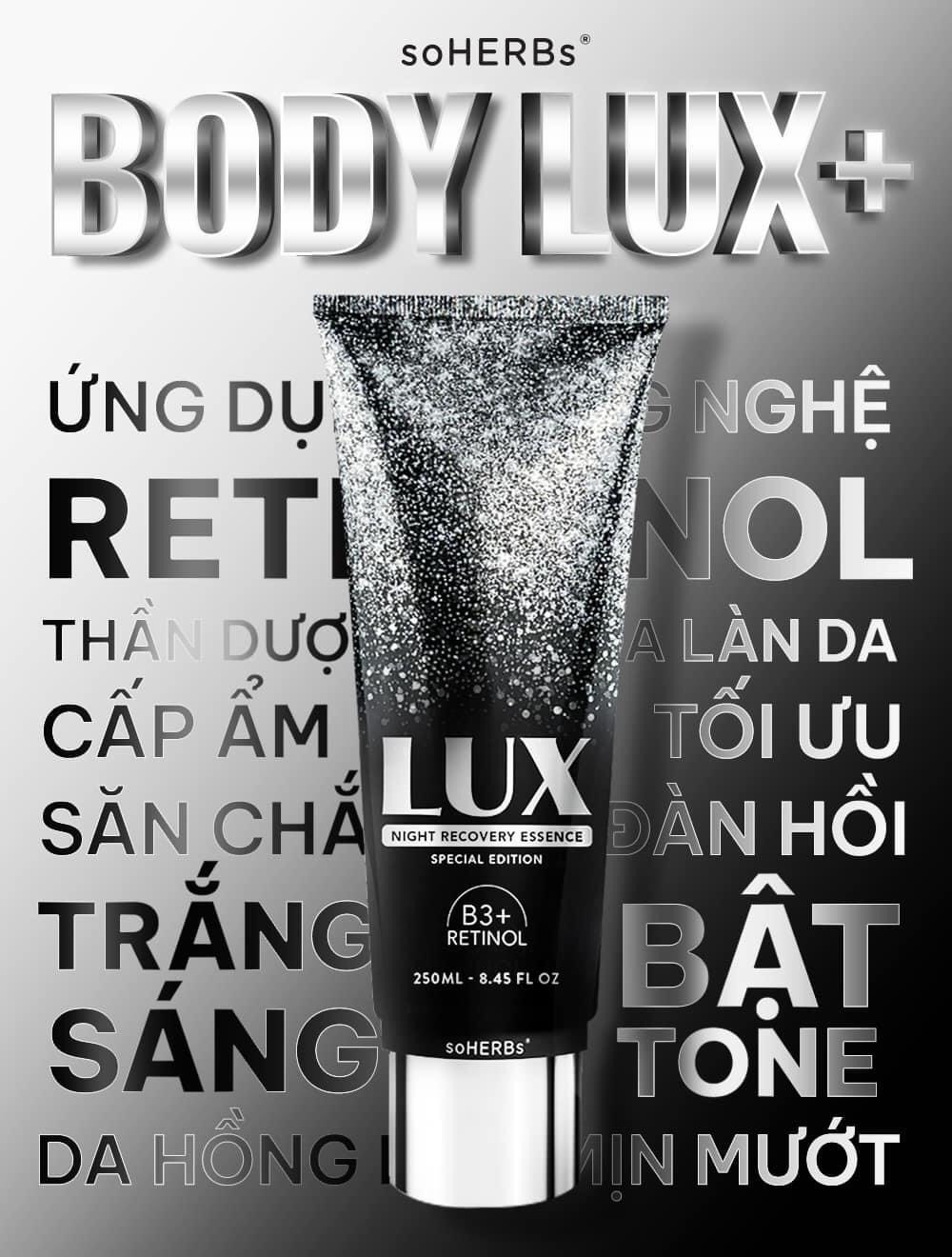 KEM TRẮNG DA DƯỠNG ẨM  BODY LUX SOHERBS
