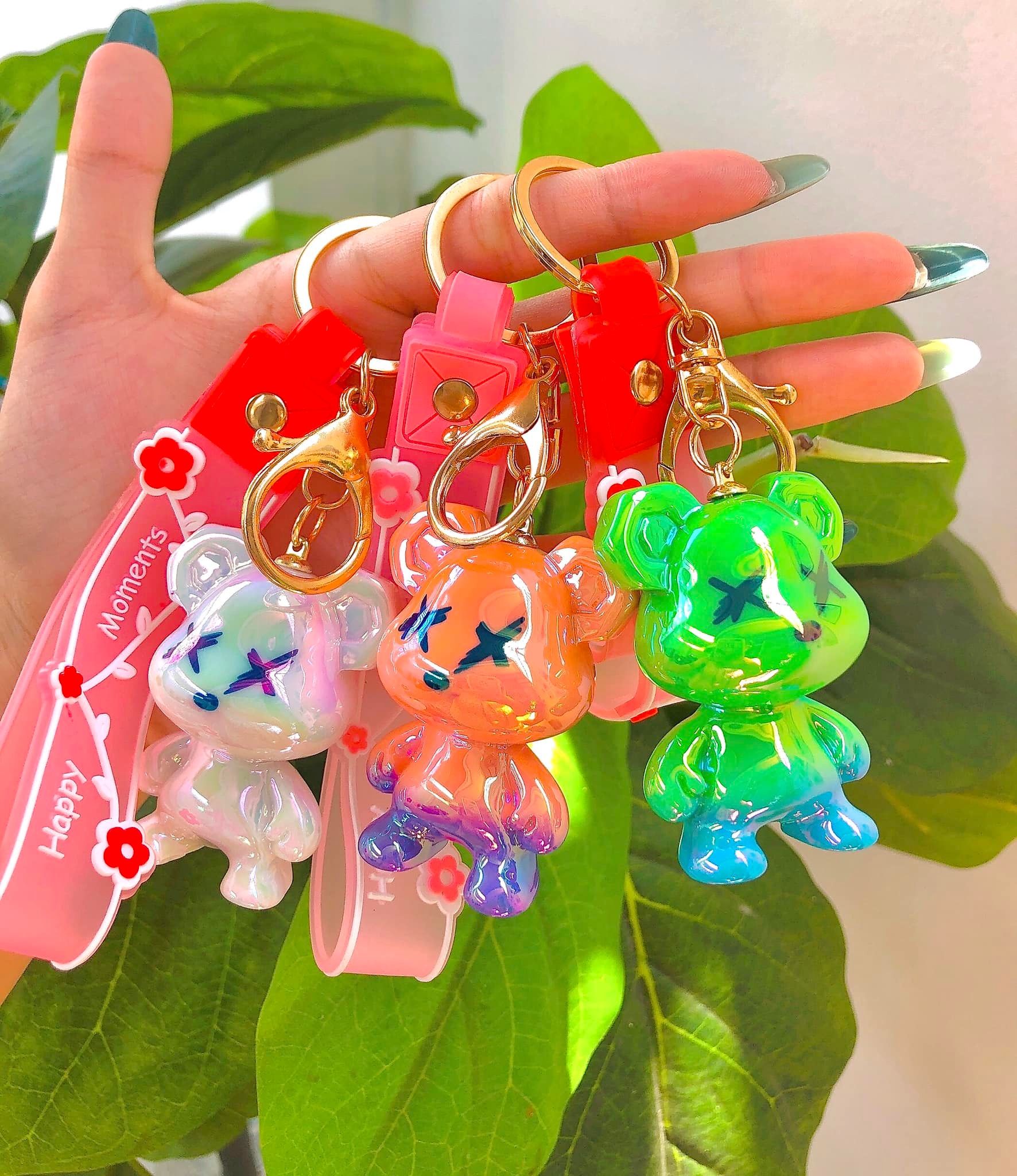 MÓC KHÓA ĐÁ ACRYLIC SIÊU ĐẸP ĐỒNG GIÁ 49K