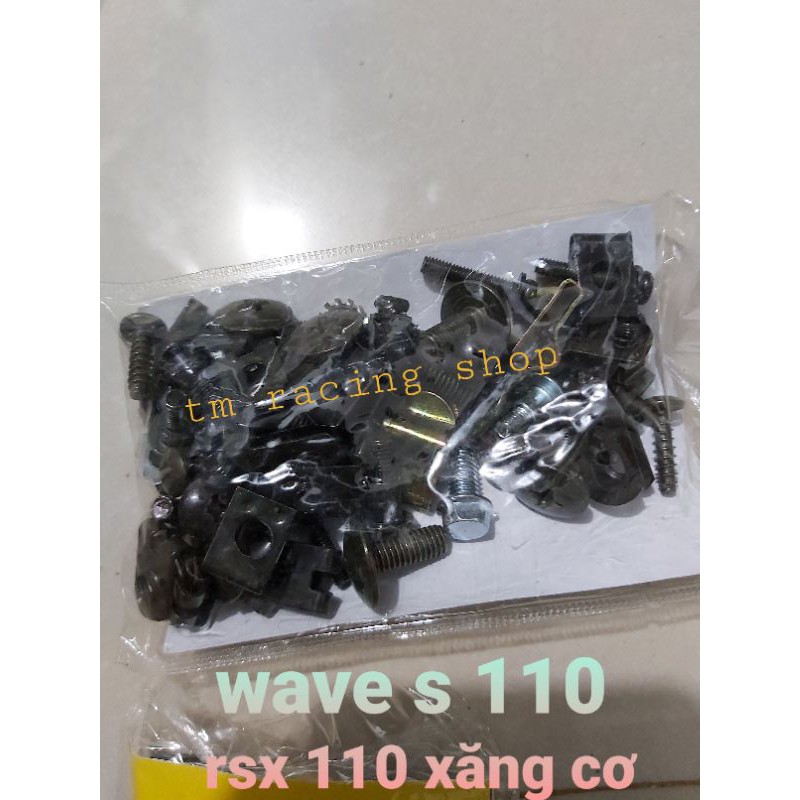 bộ ốc dàn áo wave s 110 wave rsx 110 xăng cơ