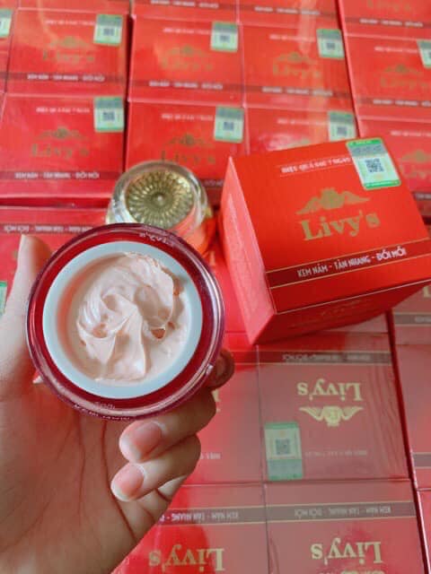 Kem Face Livys Thái Lan ĐỎ NÁM TÀN NHANG ĐỒI MỒI CHÍNH HÃNG