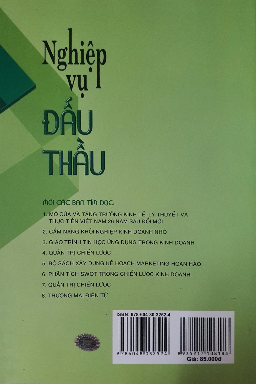 Nghiệp vụ đấu thầu