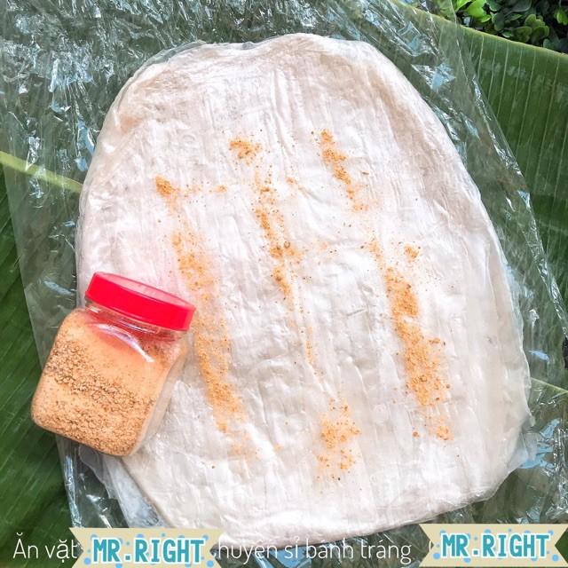 Set 500gram bánh tráng phơi sương + hủ 100g muối nhuyễn siêu cay Tây Ninh