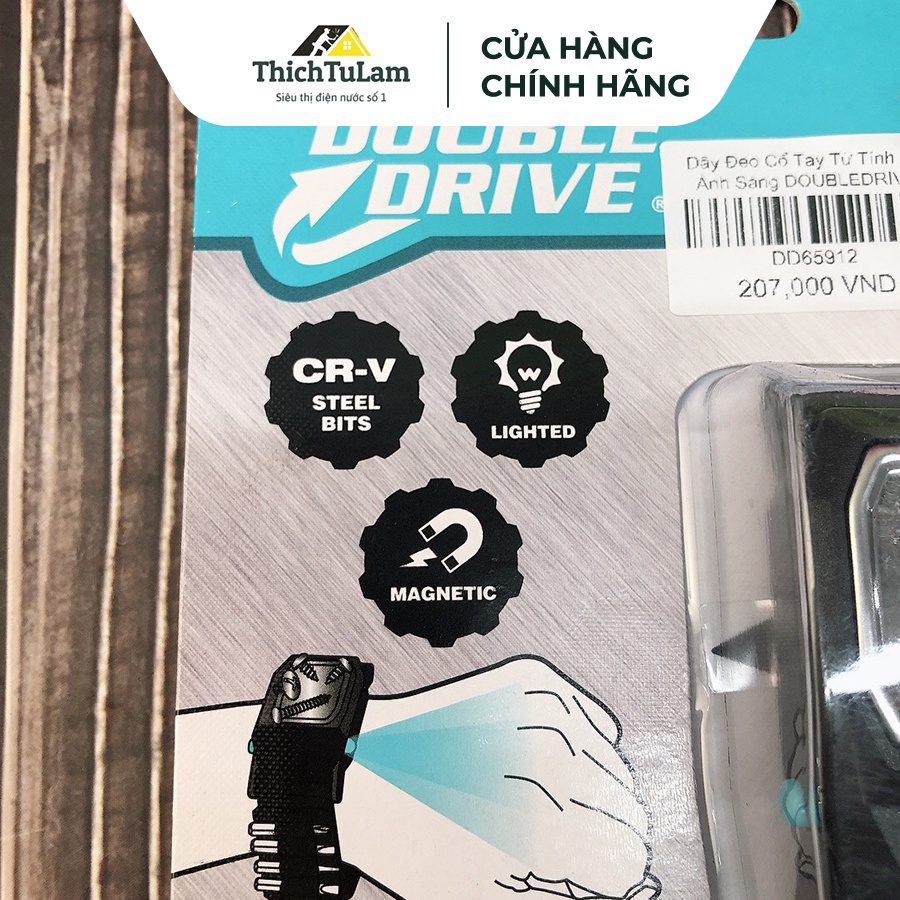 Dây Đeo Cổ Tay Từ Tính Có Ánh Sáng DOUBLEDRIVE - DD65912