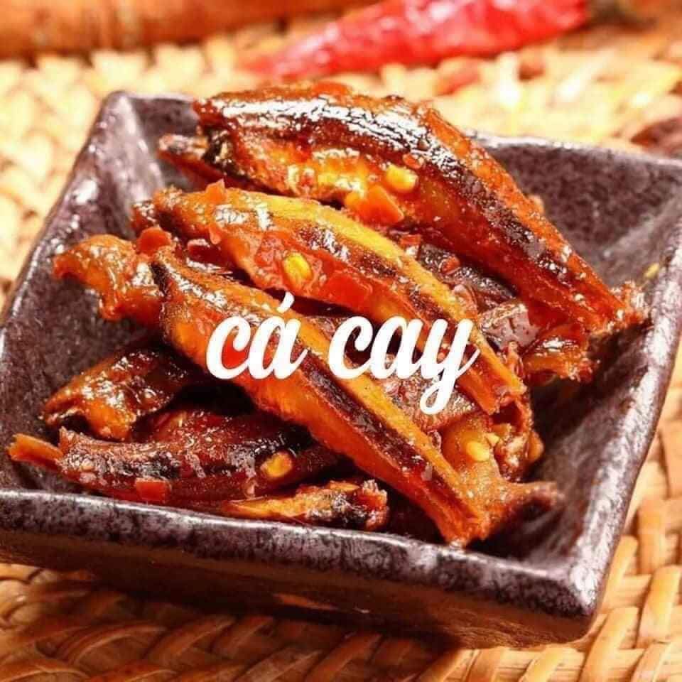 1gói cá cơm cay