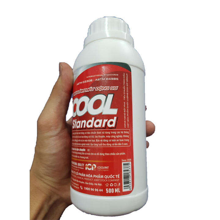 Nước làm mát động cơ ô tô (màu đỏ) Maxcool Standard 500ml