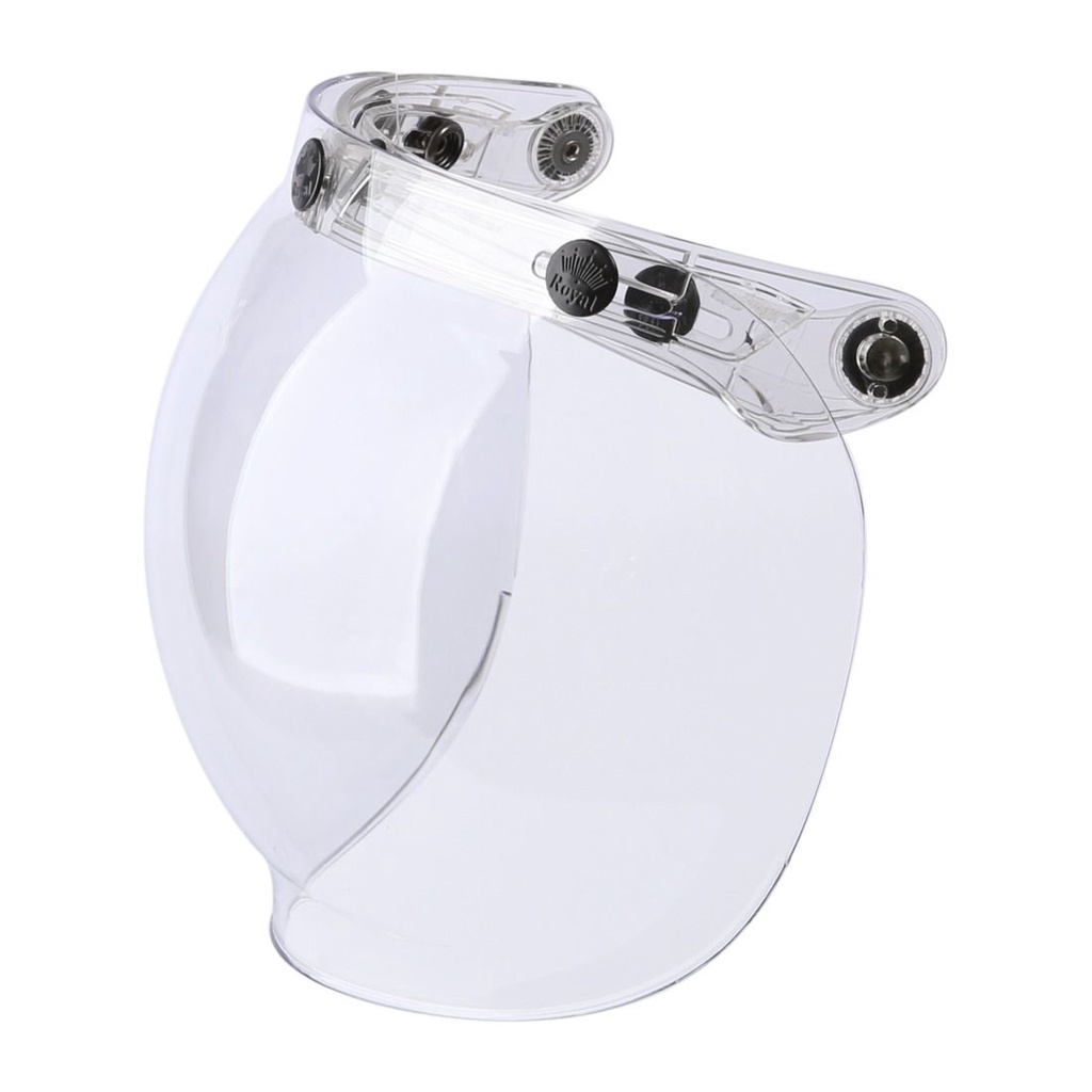 Kính Bubble gắn nón bảo hiểm 3/4 siêu đẹp