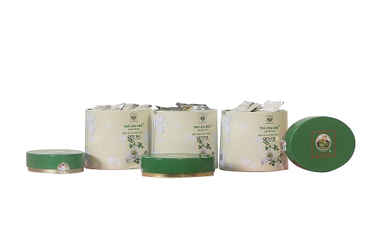 TRÀ XANH HỘP THIẾC BÁN NGUYỆT
