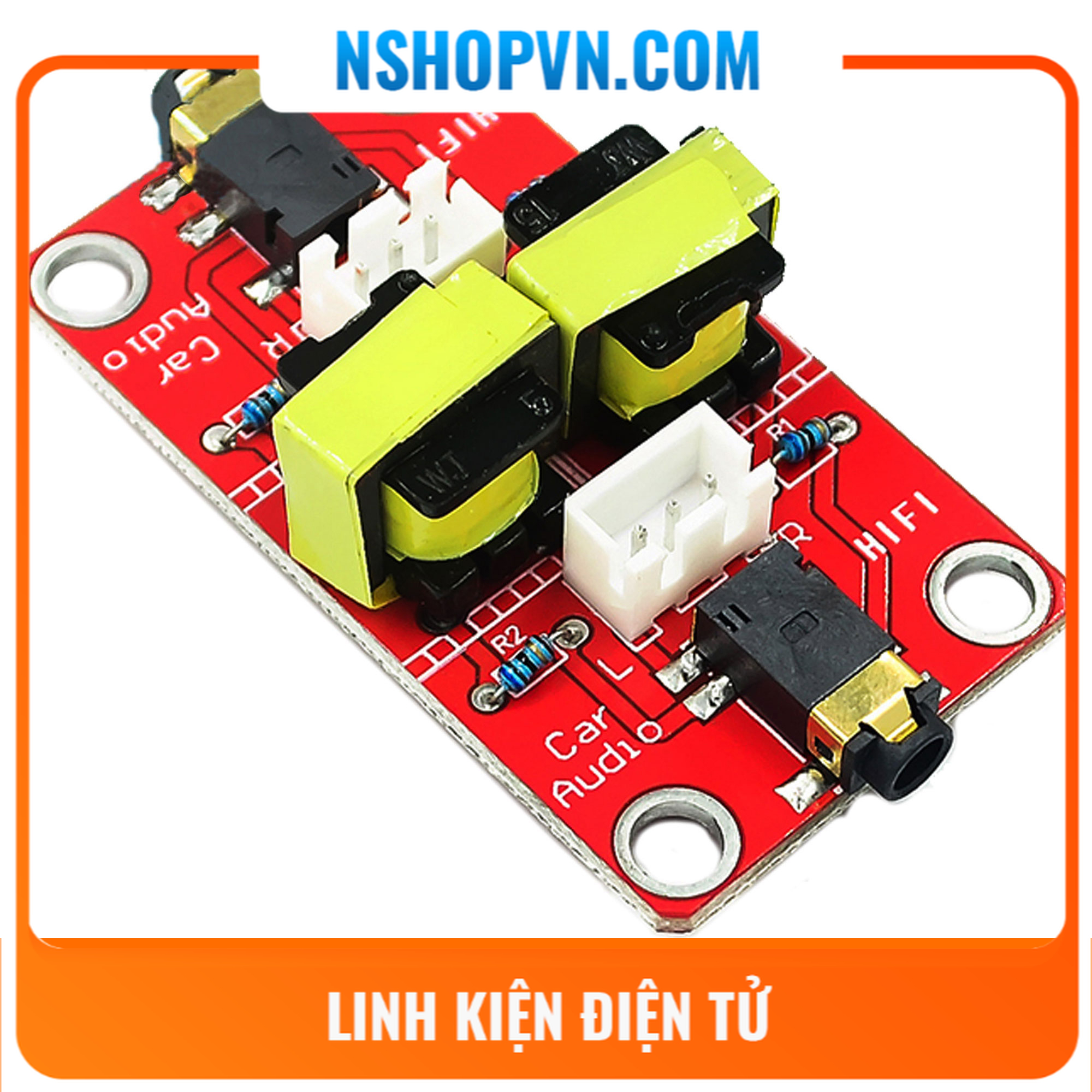 Module lọc nhiễu tín hiệu âm thanh AUX