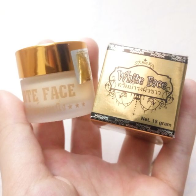 (Combo 5 Hộp ) Kem Face Trắng Da White Face Thái Lan Xóa Nám  Tàn Nhang Hiệu Quả