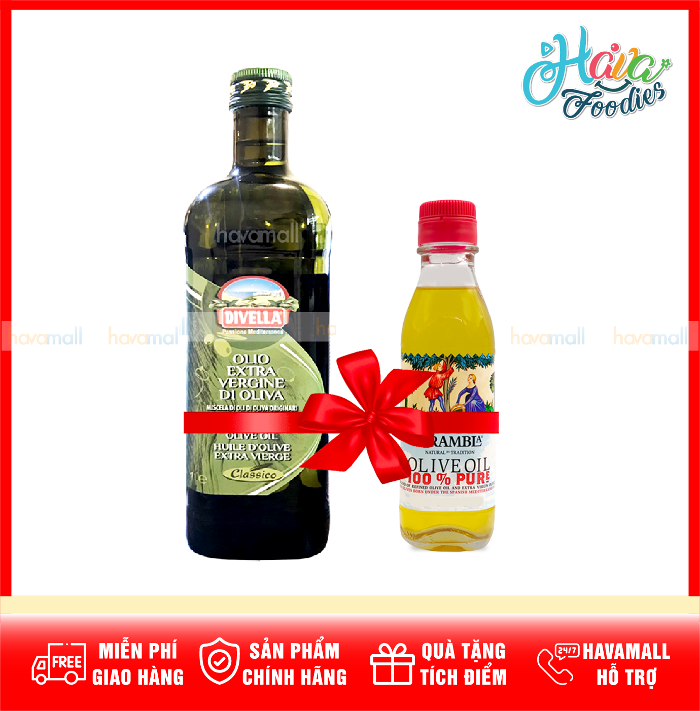 [HÀNG CÔNG TY NHẬP KHẨU] Dầu Oliu Extra Virgin Divella Chai 1000ml