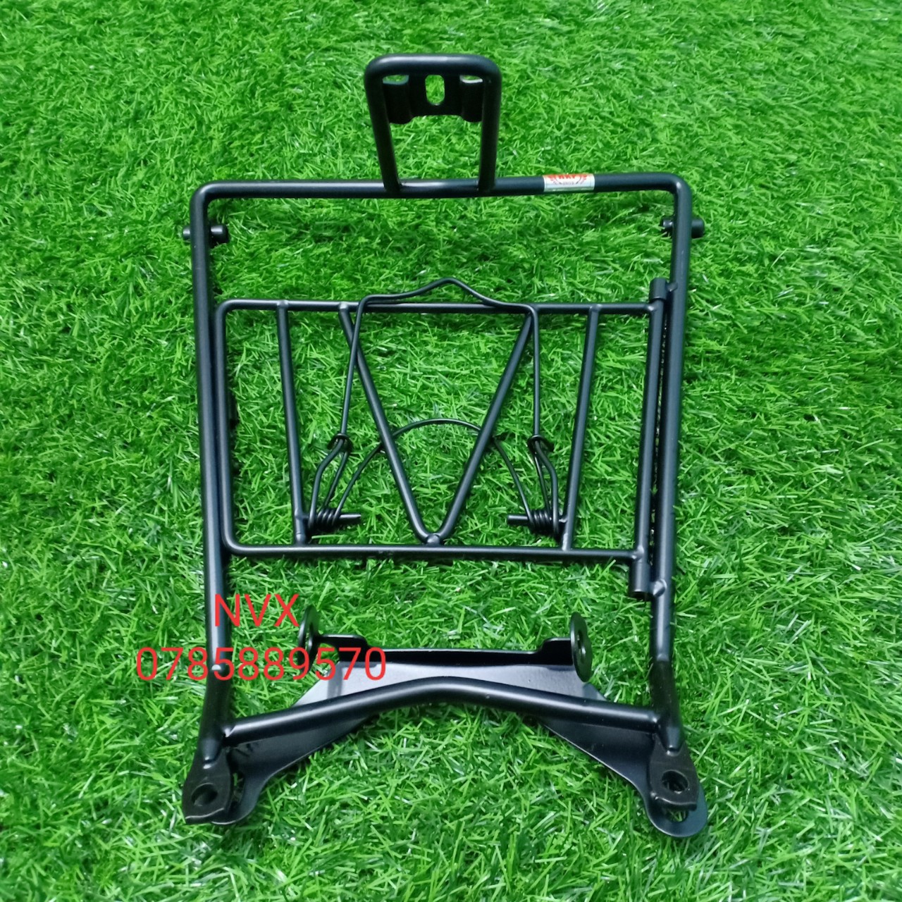 COMBO BAGA XE NVX INOX ĐEN 10LY + 2 MÓC U INOX