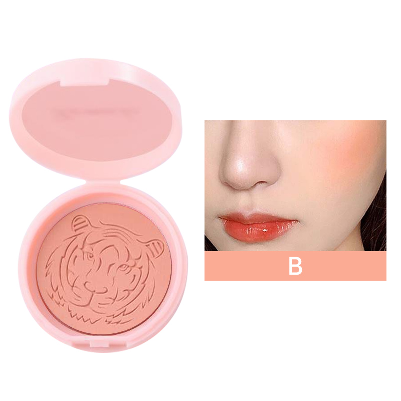 🔥 Nude Blush cho người mới bắt đầu Một màu Blush Sinh viên tự nhiên Bright Blush Plate YVETTERY