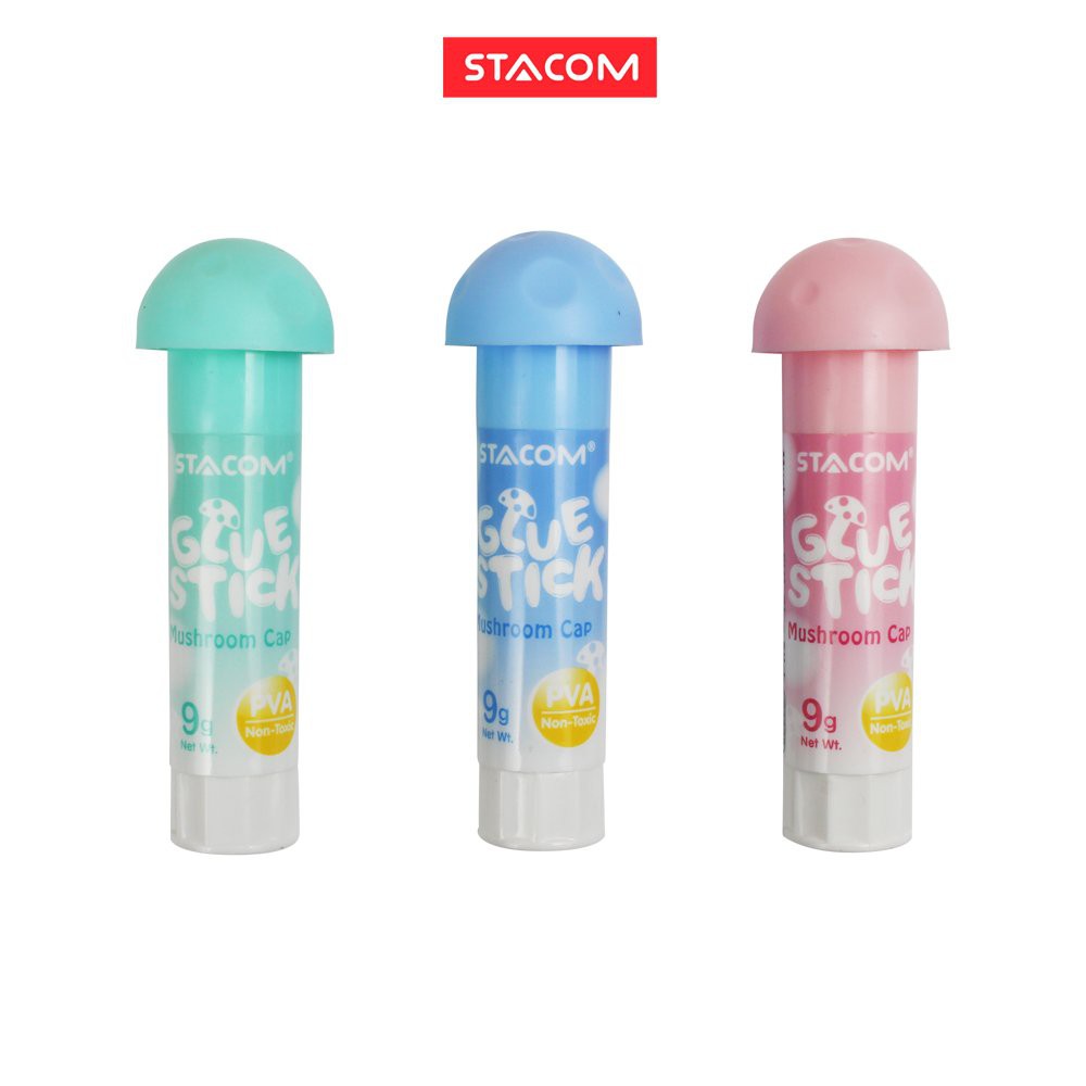 Combo 5 Chai Hồ dán khô đầu nấm 9G Stacom GS209