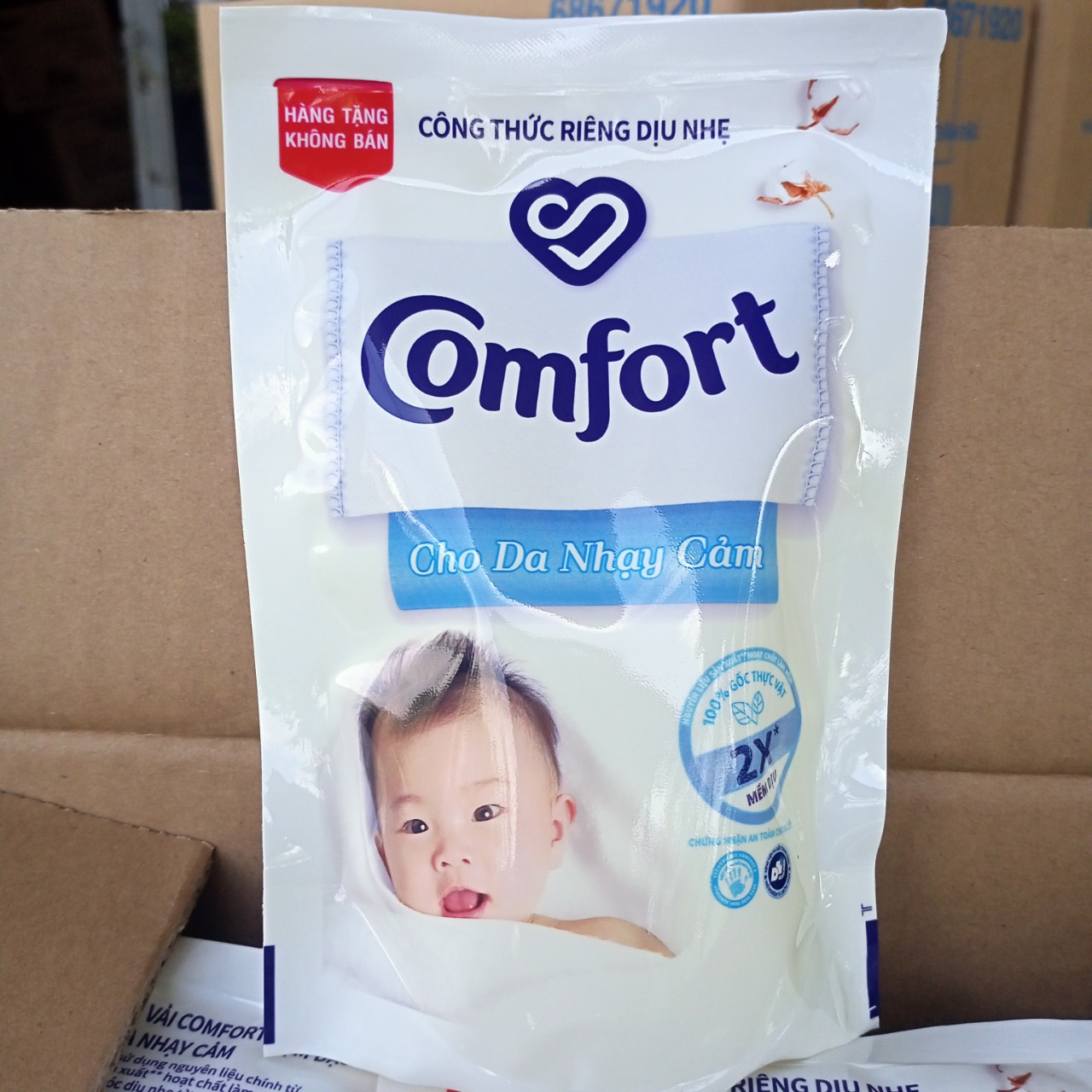 Combo 5 bịch Nước xả vải Comfort 120ml = 600ml