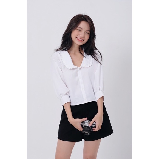 áo sơmi cổ xếp ly Elly clothing