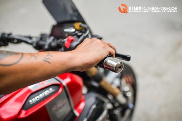 Gù Tay lái Inox Chống rung