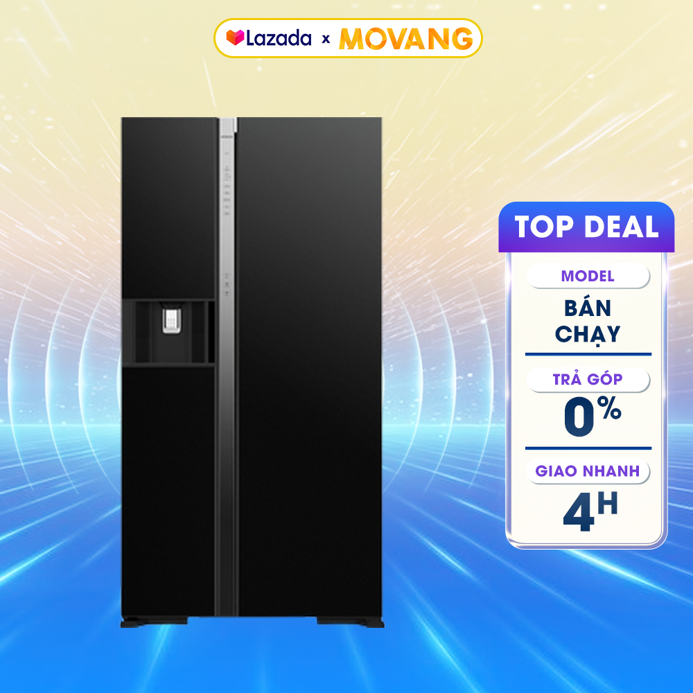 [GIAO TẠI HCM] - Tủ lạnh Hitachi Inverter 569 lít R-MX800GVGV0(GBK)