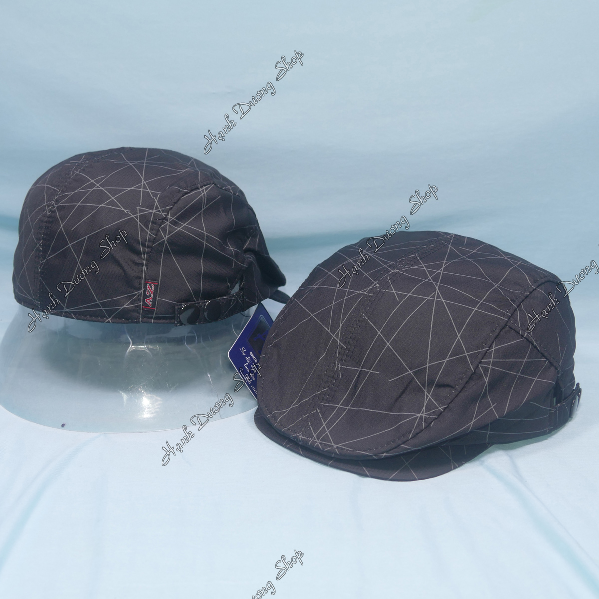 Nón Mũ beret nam cao cấp, nón mỏ vịt AZ vòng đầu từ 56-60cm , mũ ông già chất liệu vải dù cao cấp nón mỏ vịt bít đuôi
