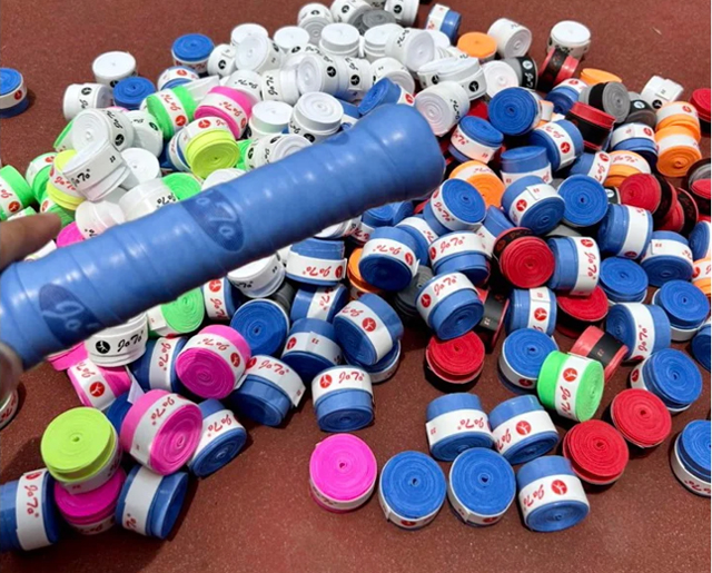 JOTO Multicolor Non-Slip Tennis Racket Grips - Sweat Absorbent Grip Tape for Badminton/Handball, Comfort Fit