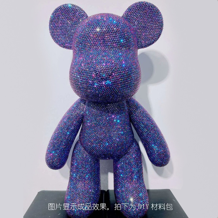 Gấu đính đá - Bearbrick đính đá siêu xinh