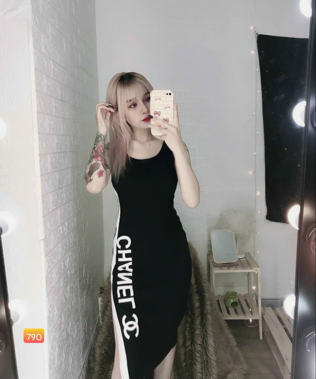 đầm body siêu cá tính