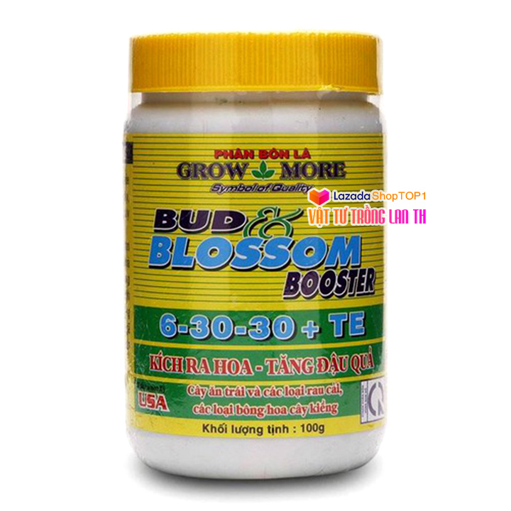Phân bón kích ra hoa, tăng đậu quả Bud Blossom  nhập khẩu từ Mỹ - lọ 100g