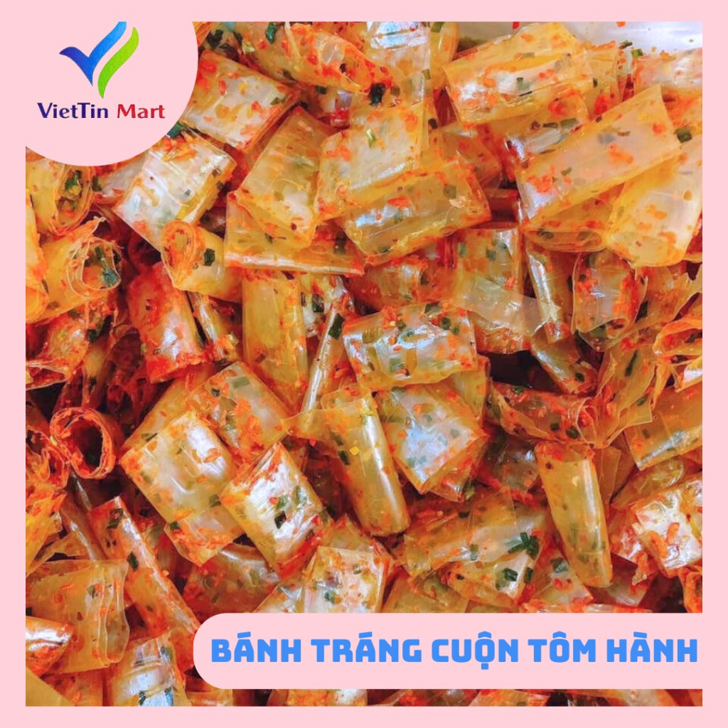 500g bánh tráng tôm hành -Viettin Mart