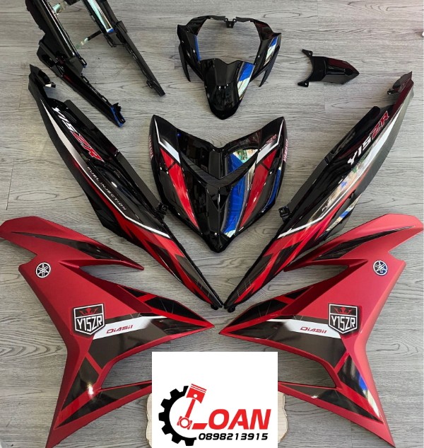 [FREESHIP + QUA 20K] DÀN ÁO, VO NHỰA EXCITER 150 9 MÓN LUÔN TEM ZIN CHÍNH HÃNG YAMAHA _ NGUYỄN LOAN RACING SHOP