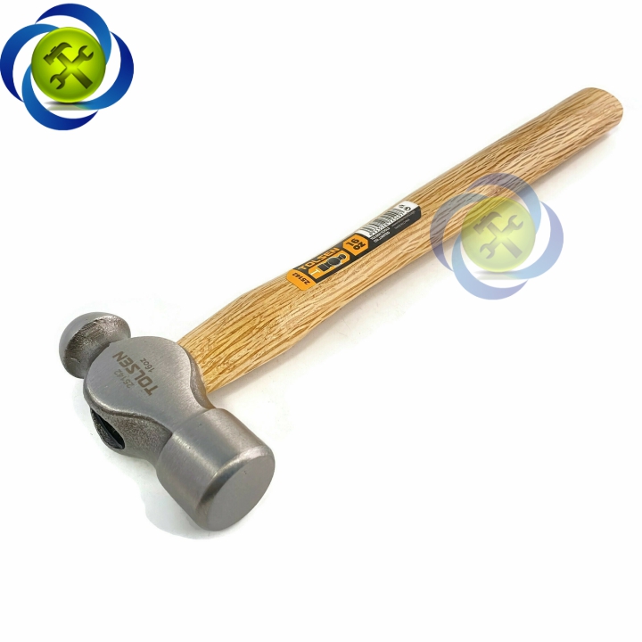 [HCM]Búa đầu bi cán gỗ Tolsen 25142 (đầu búa 16oz nặng 448gram)