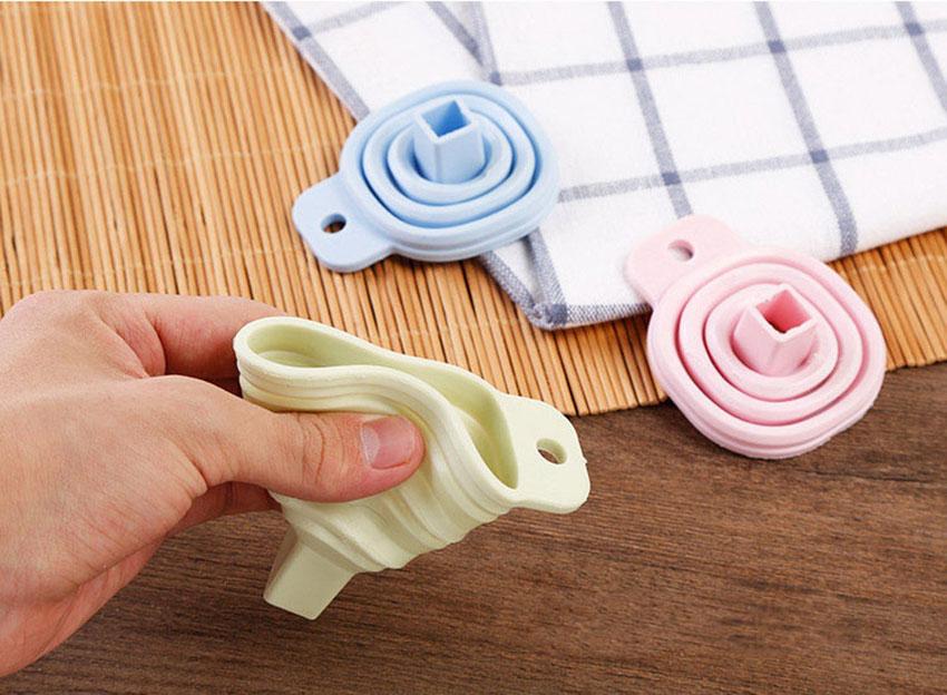 Combo 2 Phễu Rót Nước Silicon Gấp Gọn Tiện Dụng