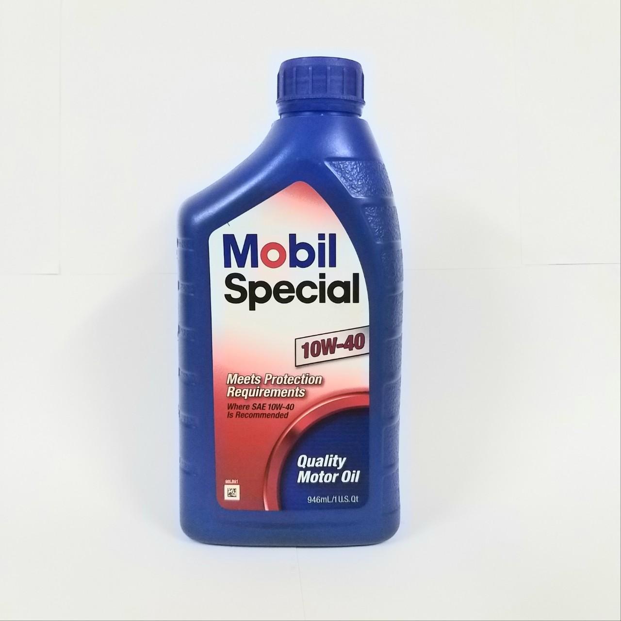 [HCM]Nhớt xe máy cao cấp Mobil Special 10W40 946ml