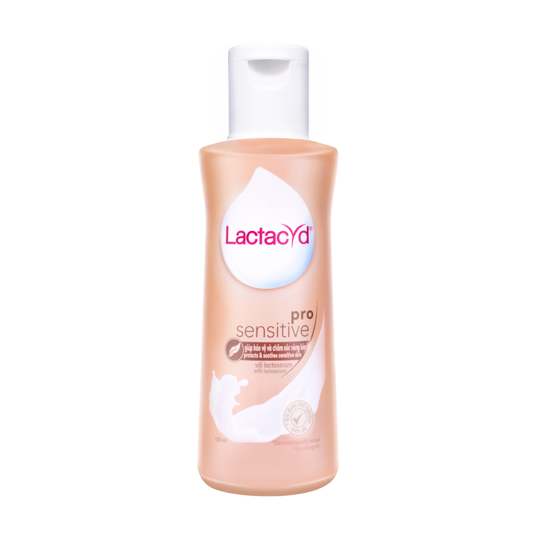 Dung dịch vệ sinh phụ nữ cho da nhạy cảm Lactacyd Pro Sensitive (150ml)