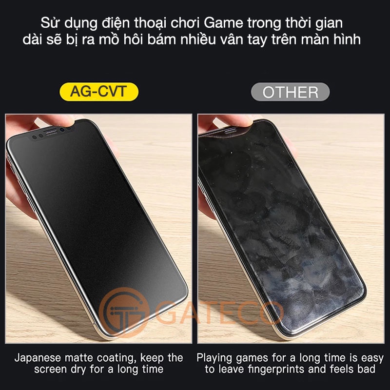 Kính cường lực Xiaomi Chống vân tay Redmi Note 11s Note 11 Note 11 Pro 5G  Note 10 Note 9s Note 8 Note 7