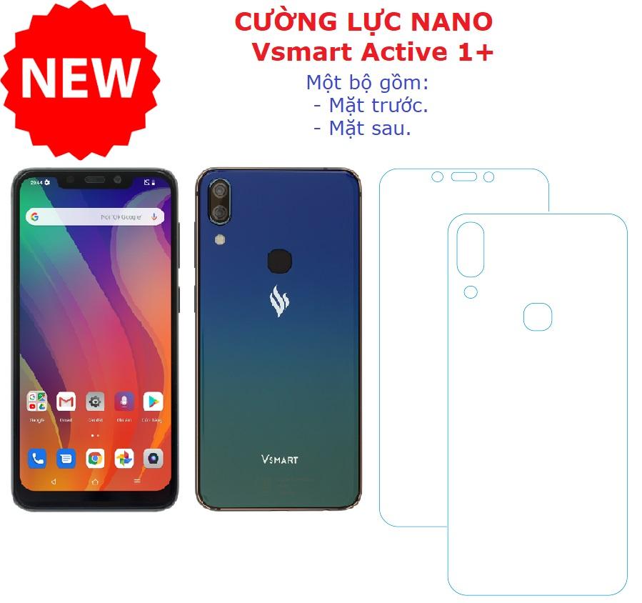 Cường Lực Vsmart Active 1+ (active 1 plus) trước và sau